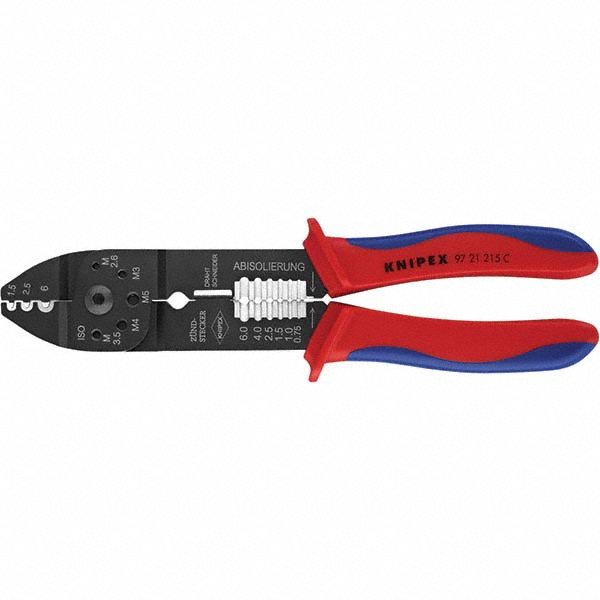 Knipex Crimpers; Crimper Type Crimping Plier; Terminal Type Various
