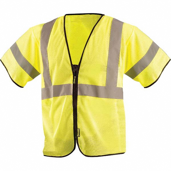 OccuNomix Size 2X/3XL HiVis Yellow Mesh General Purpose High