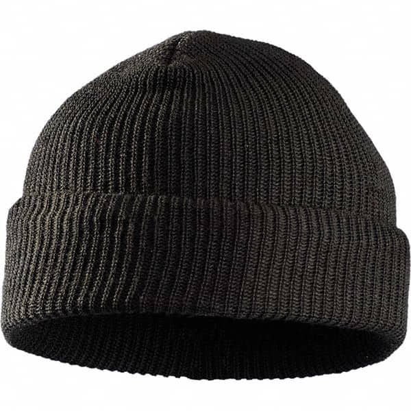Occunomix 1079-068 Beanie Hat: Size Universal, Black, Double Layer & Flame-Resistant 