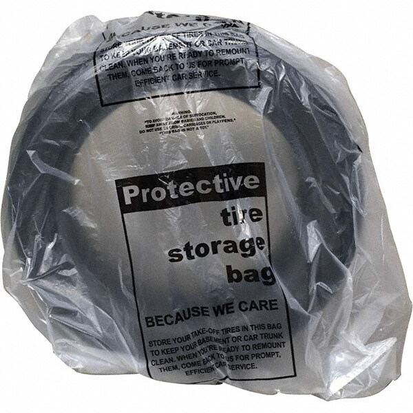 Vehicle Interior Covers; Type: Tire Bag ; Color: Clear ; Material: Plastic ; Length (Inch): 100in