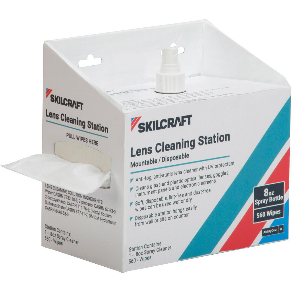 8OZ PUMP W/WIPES DISP LEN CLEANING STATION