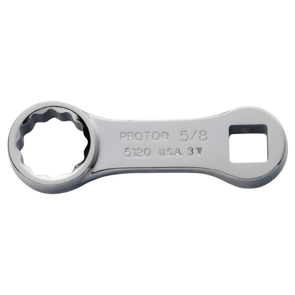 Proto Torque Adapter Wrench - 29/32" Head Dia, 25/64" Head Thickness, Chrome-Plated