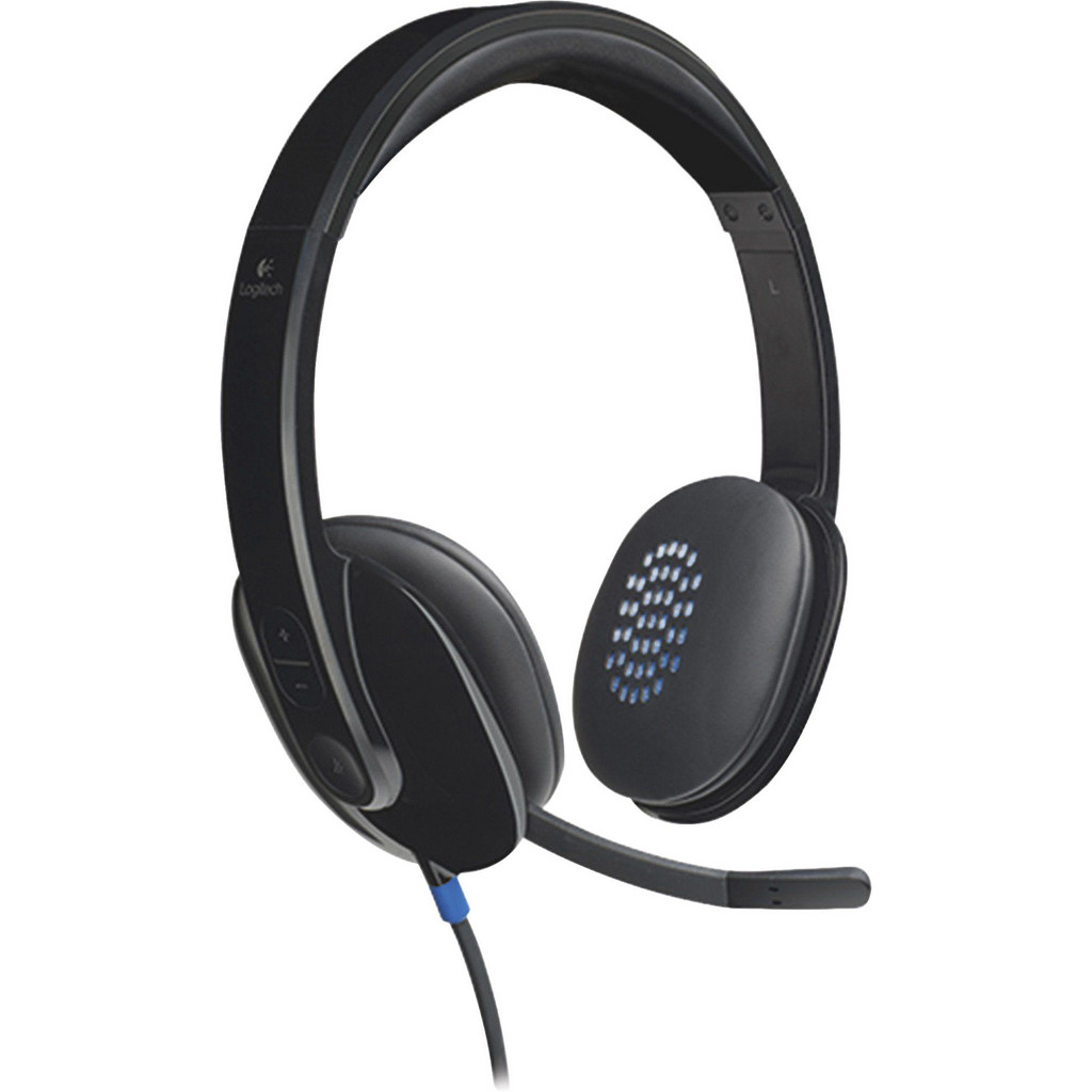 Logitech BLACK LOGITECH H540 USB HEADSET | Part #LOG981000510