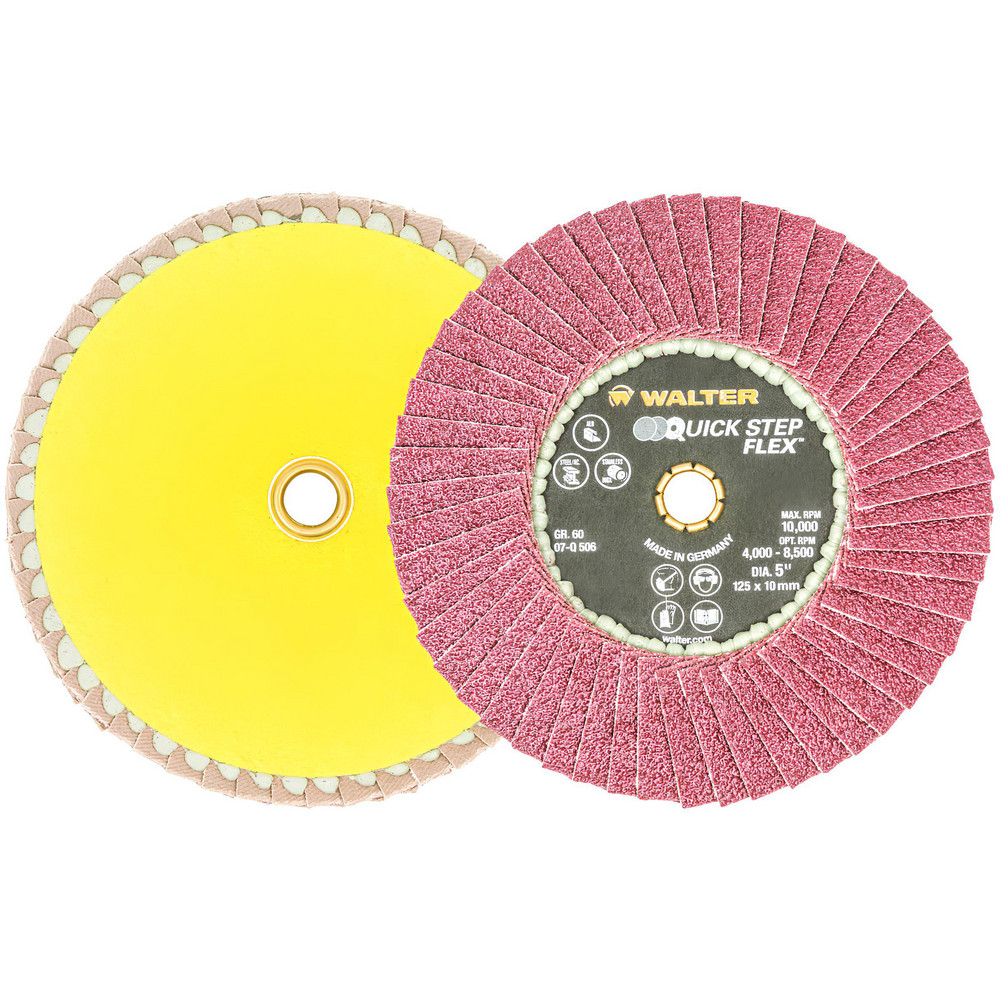 WALTER Surface Technologies Flap Disc Zirconia Alumina, Compact