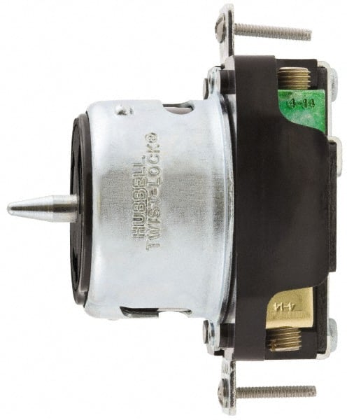 Hubbell Wiring Device-Kellems CS6370 125 VAC, 50 Amp, Self Grounding Receptacle 