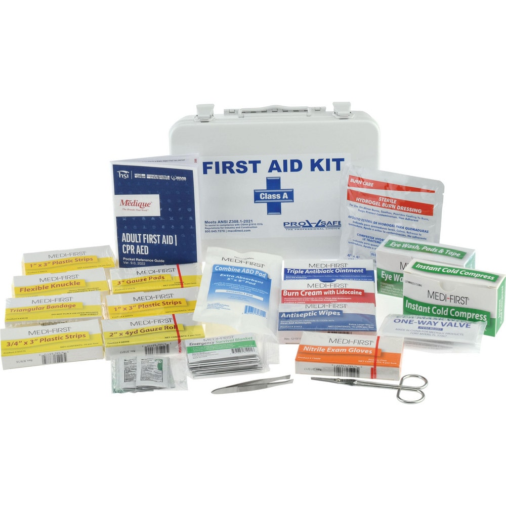 PRO-SAFE - 24 Piece, 25 People, First Aid | MSC Industrial Supply Co.