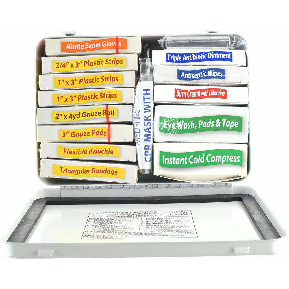 PRO-SAFE - 16 Pc First Aid First Aid Kit for 10: Portable | MSC Direct