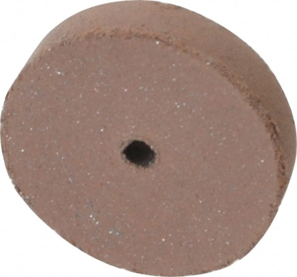 Cratex 54 F Surface Grinding Wheel: 5/8" Dia, 1/8" Thick, 1/16" Hole 