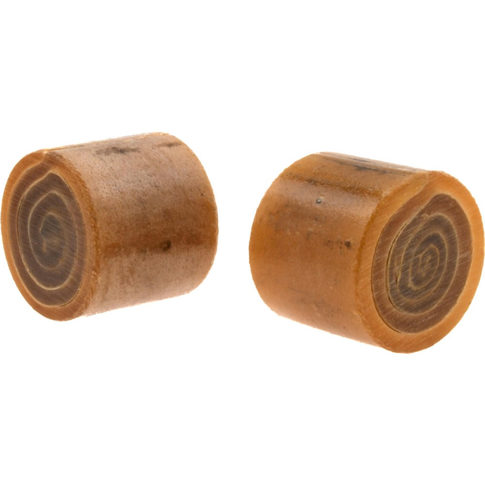 1-1/2" Face Diam, Grade Medium Soft, Natural Hammer Tip/Face