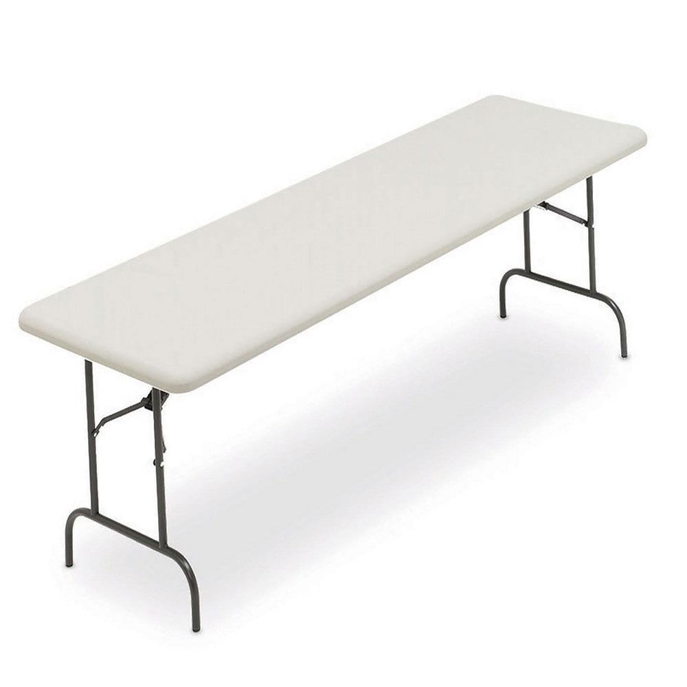 Ability One - Folding Tables; 96x30x29 Platinum Rect Folding Table 