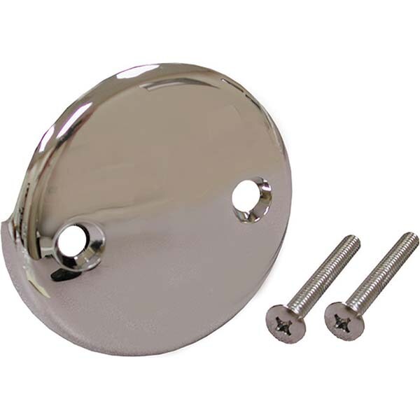 Shower Heads & Accessories; Type: Overflow Plate ; Finish/Coating: Chrome Plated