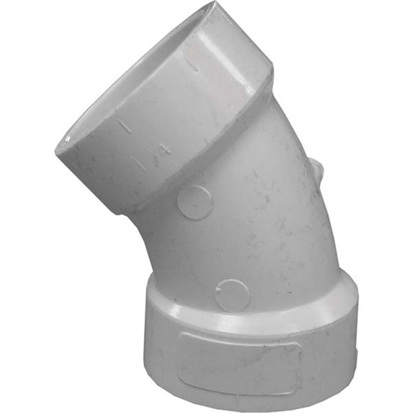 Jones Stephens - Plastic Pipe Fittings: Elbow, 2 in, PVC | MSC Direct