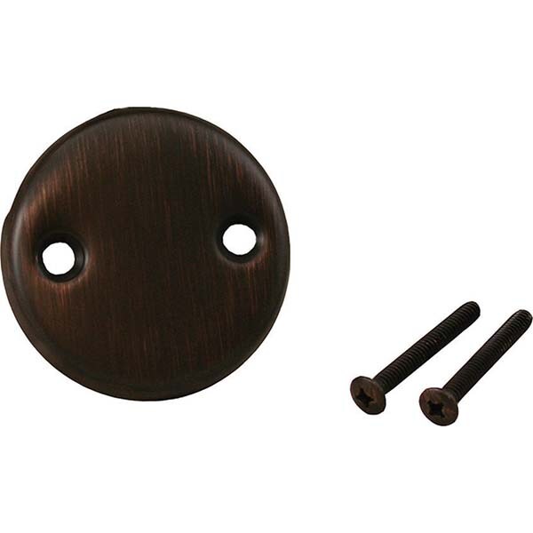 Shower Heads & Accessories; Type: Overflow Plate ; Face Diameter: 3.1 (Inch); Finish/Coating: Bronze