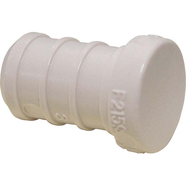 Jones Stephens Plastic Pipe Fittings; Type Plug ; Fitting Size 3/4