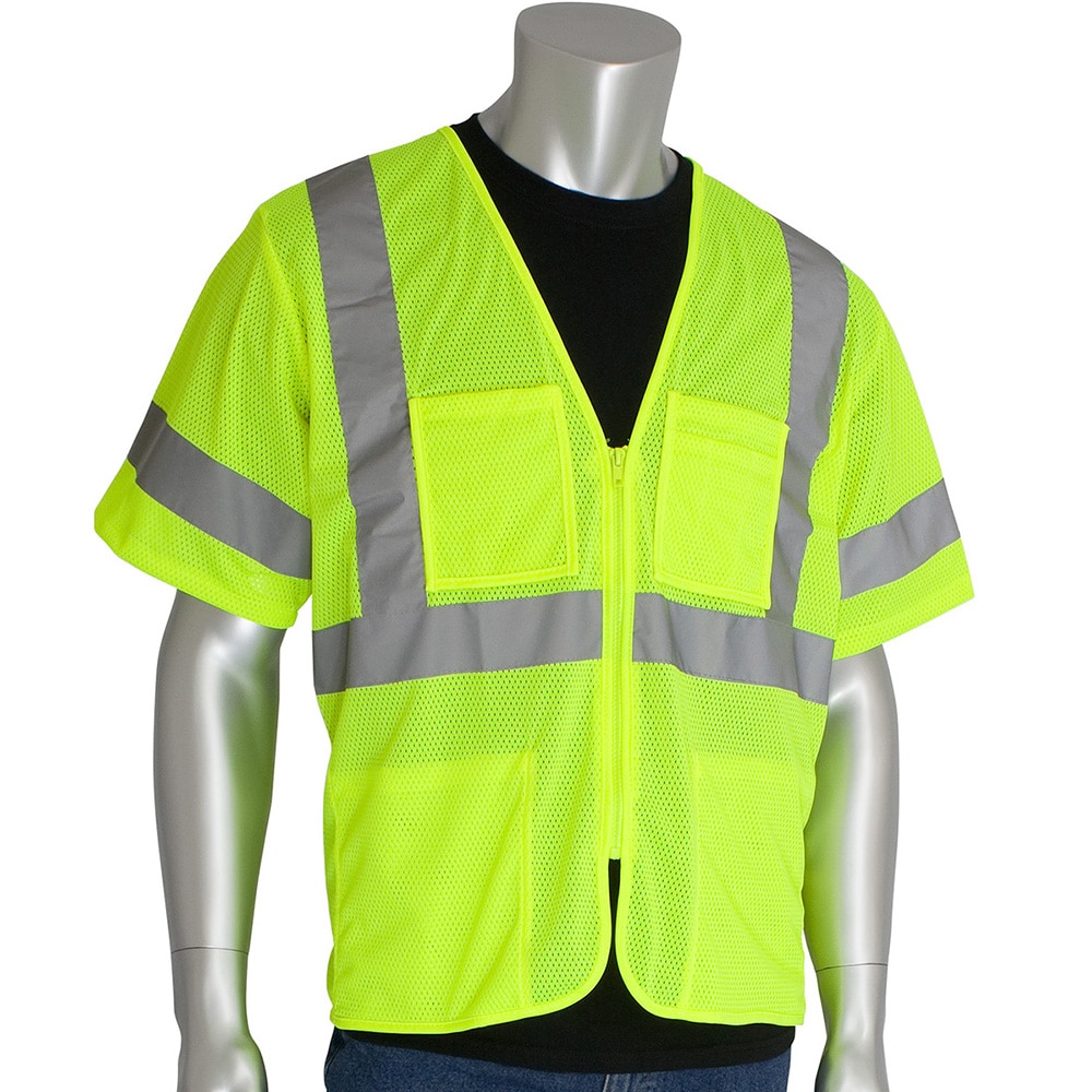 PRO-SAFE - High Visibility Vest: 2X/3X-Large | MSC Industrial Supply Co.