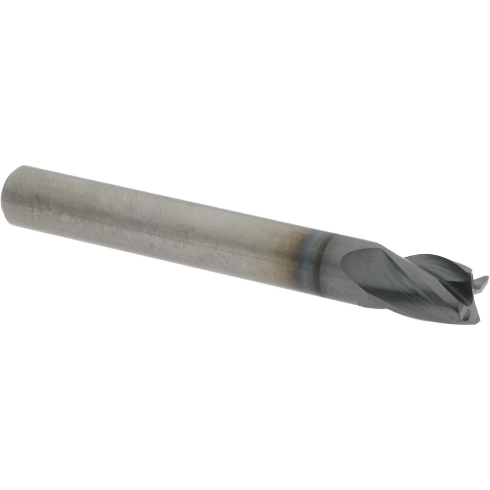 Accupro 6504447 Square End Mill: 1/4" Dia, 4 Flutes, 5/16" LOC, Solid Carbide 