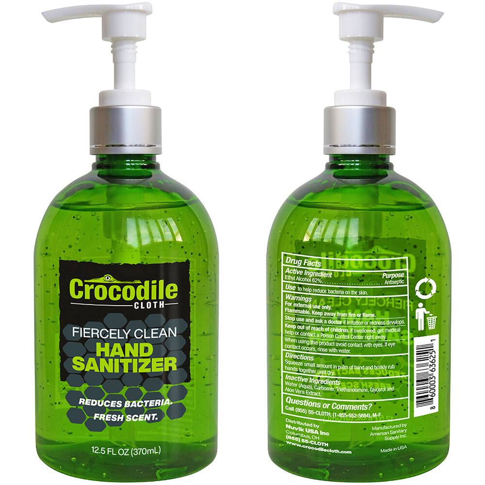 Hand Sanitizer: Gel, 12 oz, Pump Spray Bottle