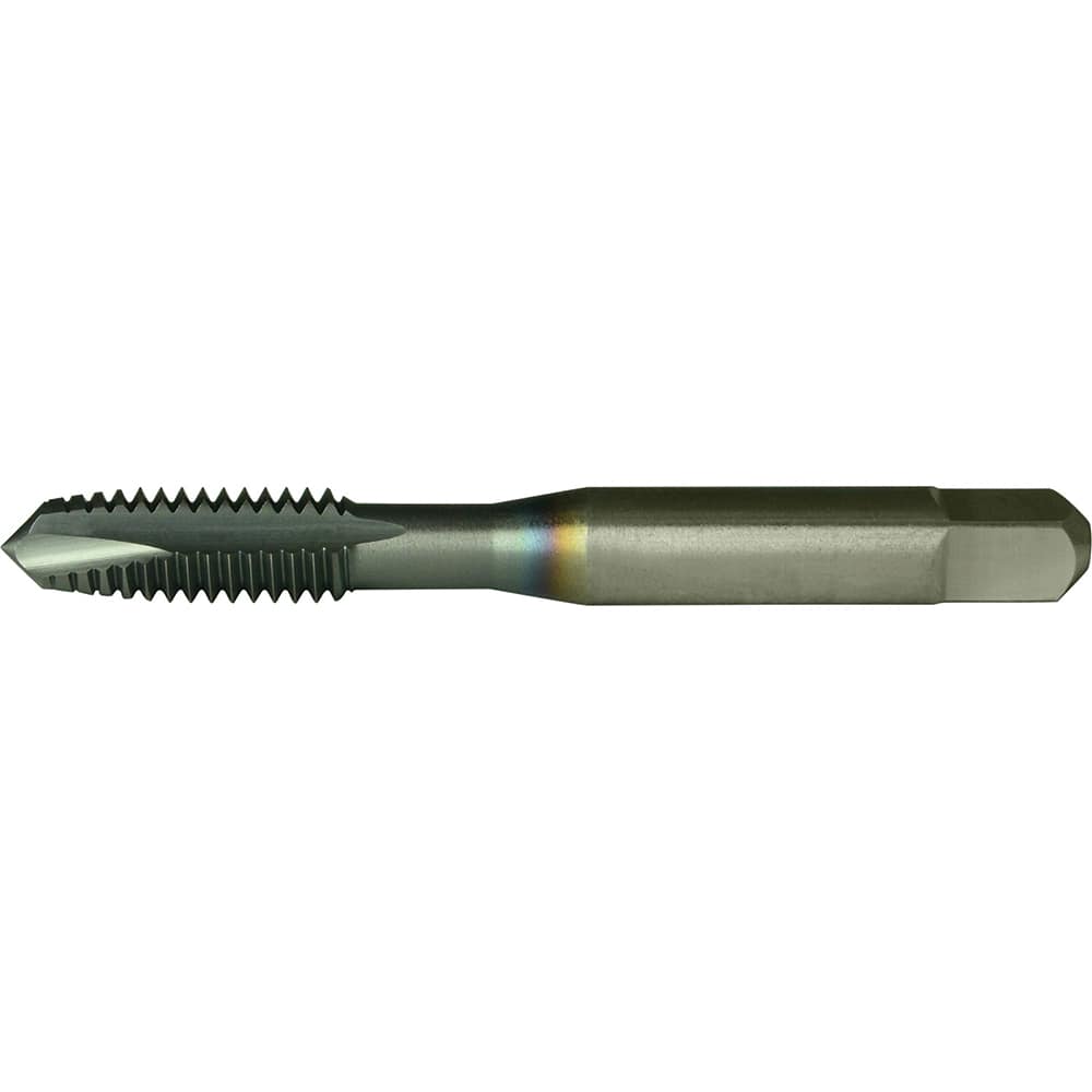 Greenfield Threading 330173 Spiral Point Tap: M10 x 1.5, Metric, 3 Flutes, Plug, 6H, High Speed Steel, TiCN Finish 