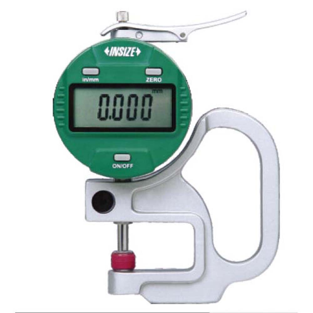 Electronic Thickness Gages; Minimum Measurement (mm): 0.00 ; Minimum Measurement (Decimal Inch): 0.0000 ; Maximum Measurement (Inch): 0.4000 ; Maximum Measurement (Decimal Inch): 0.4000 ; Maximum Measurement (mm): 10.00 ; Resolution (mm): 0.001