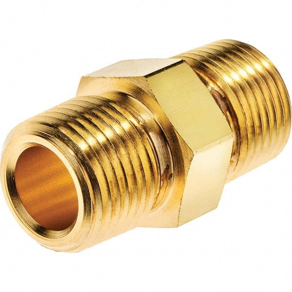 USA Industrials - Brass Pipe Hex Plug: 1/2