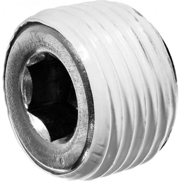 Usa Industrials Galvanized Steel Pipe Hex Socket Plug 12 Fitting