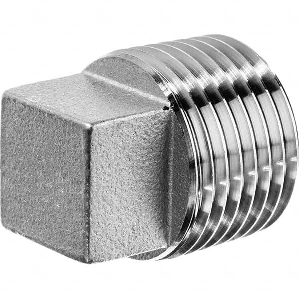 Stainless Steel Square Head Plug Cap
