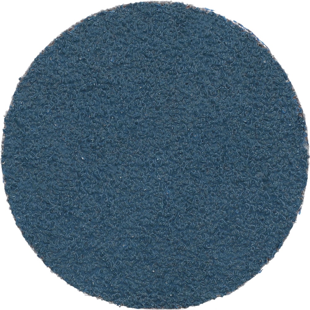 Quick-Change Disc: Speed-Lok TR, 2" Disc Dia, 60 Grit, Zirconia Alumina, Coated