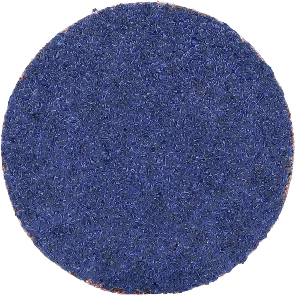 Quick-Change Disc: Speed-Lok TR, 2" Disc Dia, 50 Grit, Zirconia Alumina, Coated