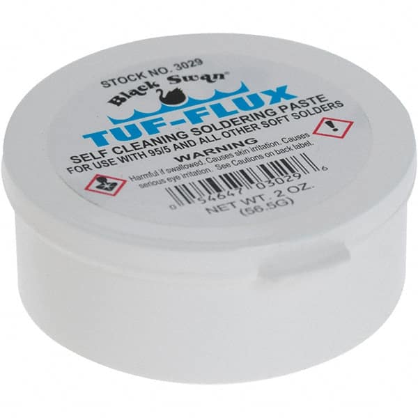 Flux & Soldering Chemicals; Type: All Metals Except Aluminum ; Volume Capacity: 2 oz.; 2 oz ; Container Type: Can ; Form: Paste ; Application: All Metals Except Aluminum ; Container Type: Can