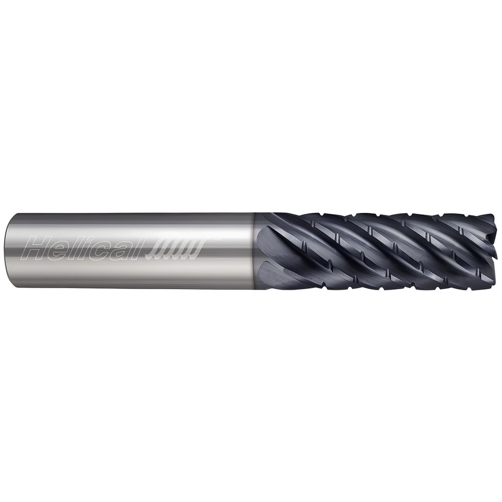 Corner Radius End Mill: 3/4" Dia, 0.7500" Dia, 0.7500" LOC, 0.0300" Radius, 3 Flute, Solid Carbide
