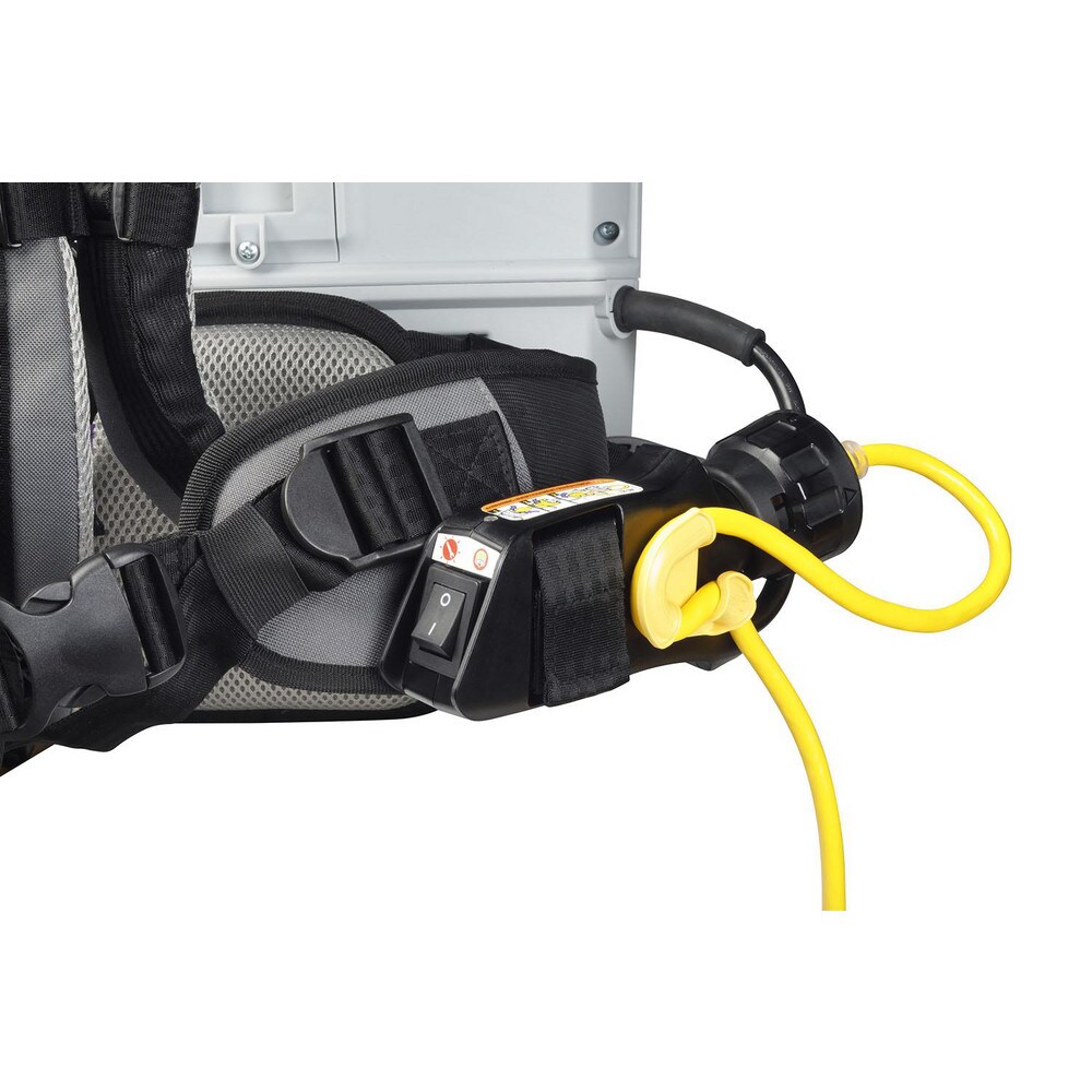 Portable & Backpack Vacuum Cleaners; Power Source: Electric ; Filtration Type: HEPA ; Vacuum Collection Type: Disposable Bag ; Maximum Air Flow: 153CFM ; Maximum Amperage: 11.70 ; Cord Included: Yes