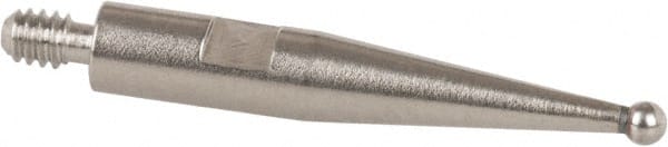 TESA Brown & Sharpe 599-7050 Test Indicator Ball Contact Point: 1 mm Ball Dia, 12.7 mm Contact Point Length, Steel 