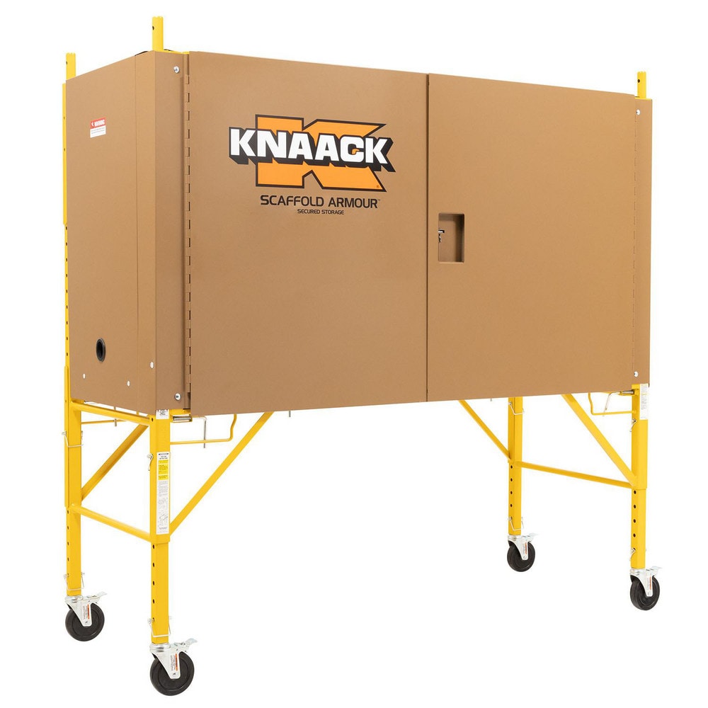 Job Site Tool Storage; Box Type: Job Site Box ; Width Range: 72" and Wider ; Overall Weight Capacity: 1000lb ; Locking Mechanism: Padlock ; Depth Range: 24" - 35.9" ; Height Range: 36" - 41.9"