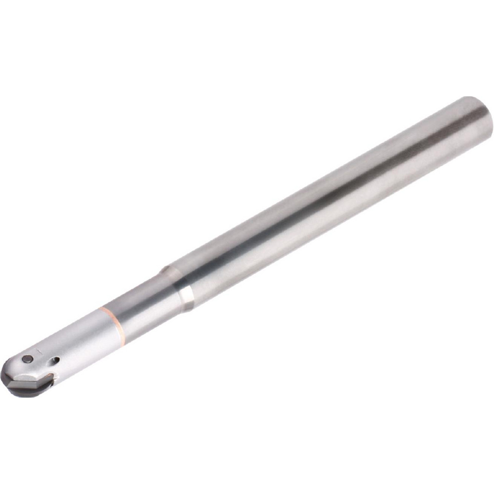 Widia Indexable Ball Nose End Mill 0.75" Cut Dia, Solid Carbide, 7" OAL 97212799 MSC