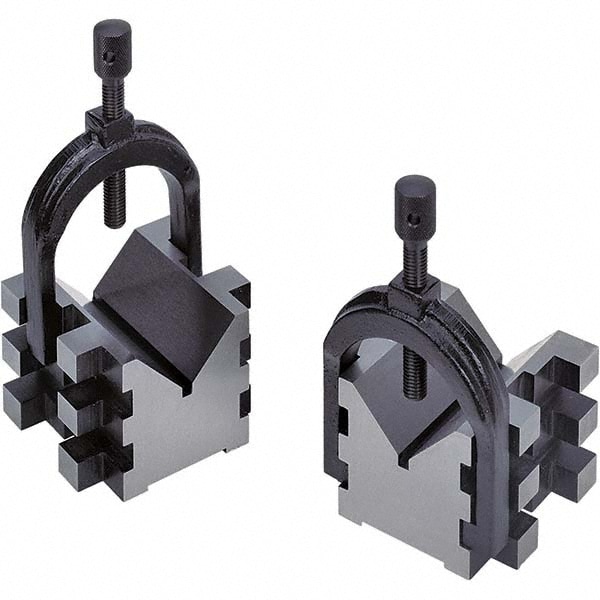 TESA Brown & Sharpe 599-750-2 V-Block: 2" Max Capacity, 90° V Angle Image