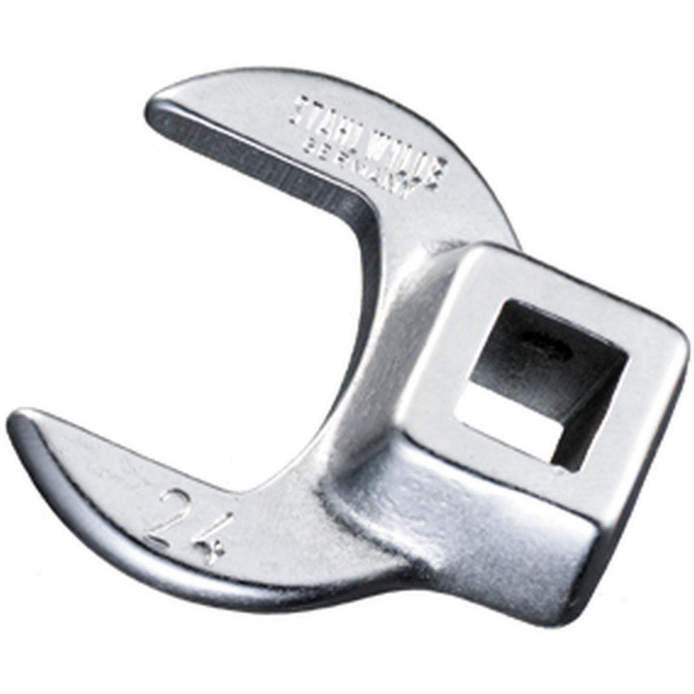 Open End Crowfoot Wrench: 3/8" Drive - Chrome-Plated