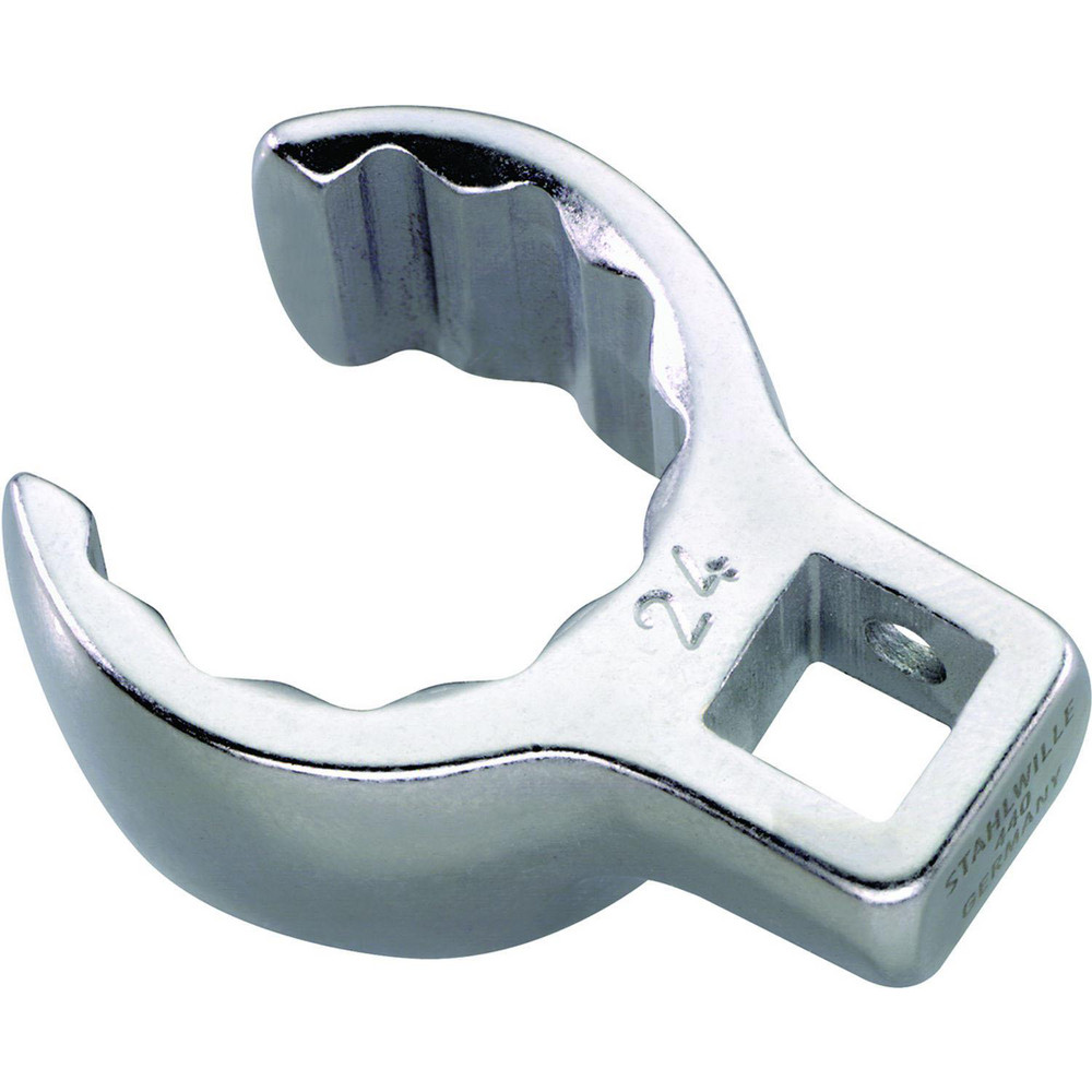 Flare Nut Crowfoot Wrench: 1/4" Drive - Chrome-Plated