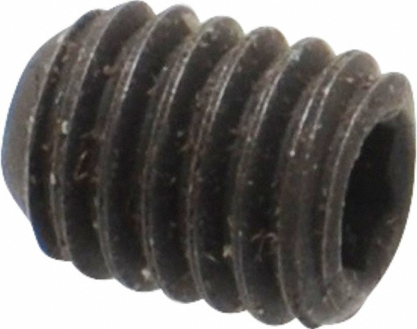Value Collection 151203PR Set Screw: #10-32 x 1/4", Flat Point, Alloy Steel, Grade 8 Image