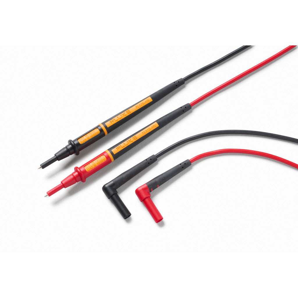 Fluke Electrical Test Equipment Accessories: Accessory Type: Test Leads; For Use With: High Voltage Testing; Color: Red, Yellow, Black