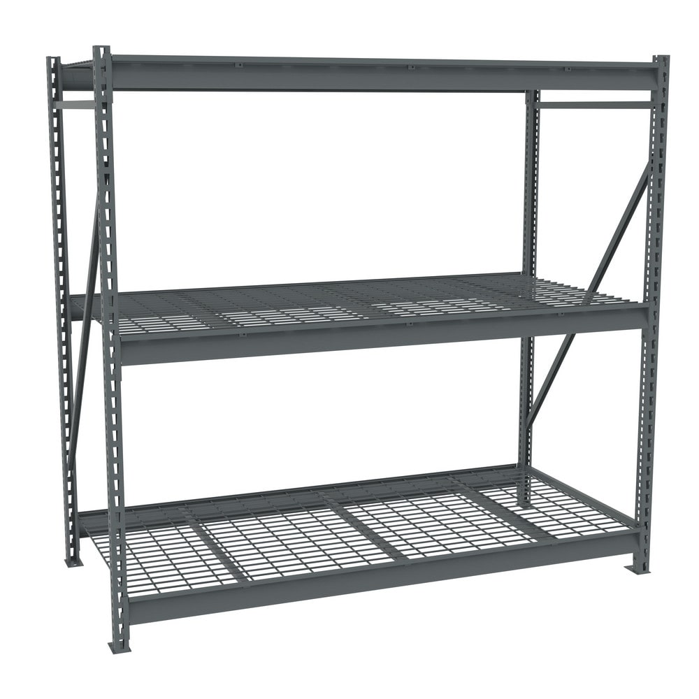 Tennsco - Bulk Storage Rack: 2,750 lb per Shelf, 3 Shelves | MSC ...