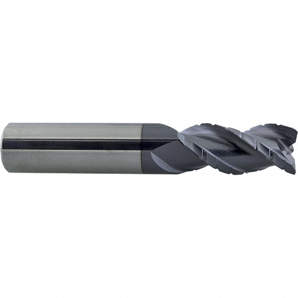 ProMax 119-03224 Corner Radius End Mill: 1/2" Dia, 5/8" LOC, 0.02" Radius, 3 Flutes, Solid Carbide Image