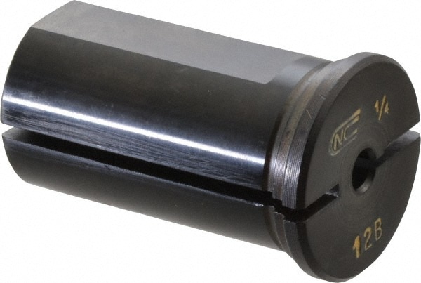 Global CNC Industries 8612B .250 Rotary Tool Holder Bushing: Type B, 1/4" ID, 1-1/4" OD, 2-1/8" Length Under Head Image