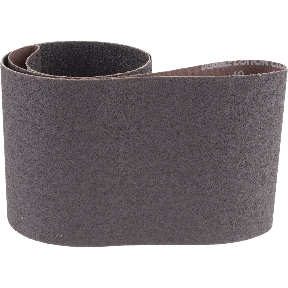 Abrasive Belt: 6" Wide, 60" Long, 40 Grit, Aluminum Oxide