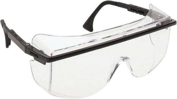 Uvex S2500 Safety Glasses Black Frames/clear Lens 