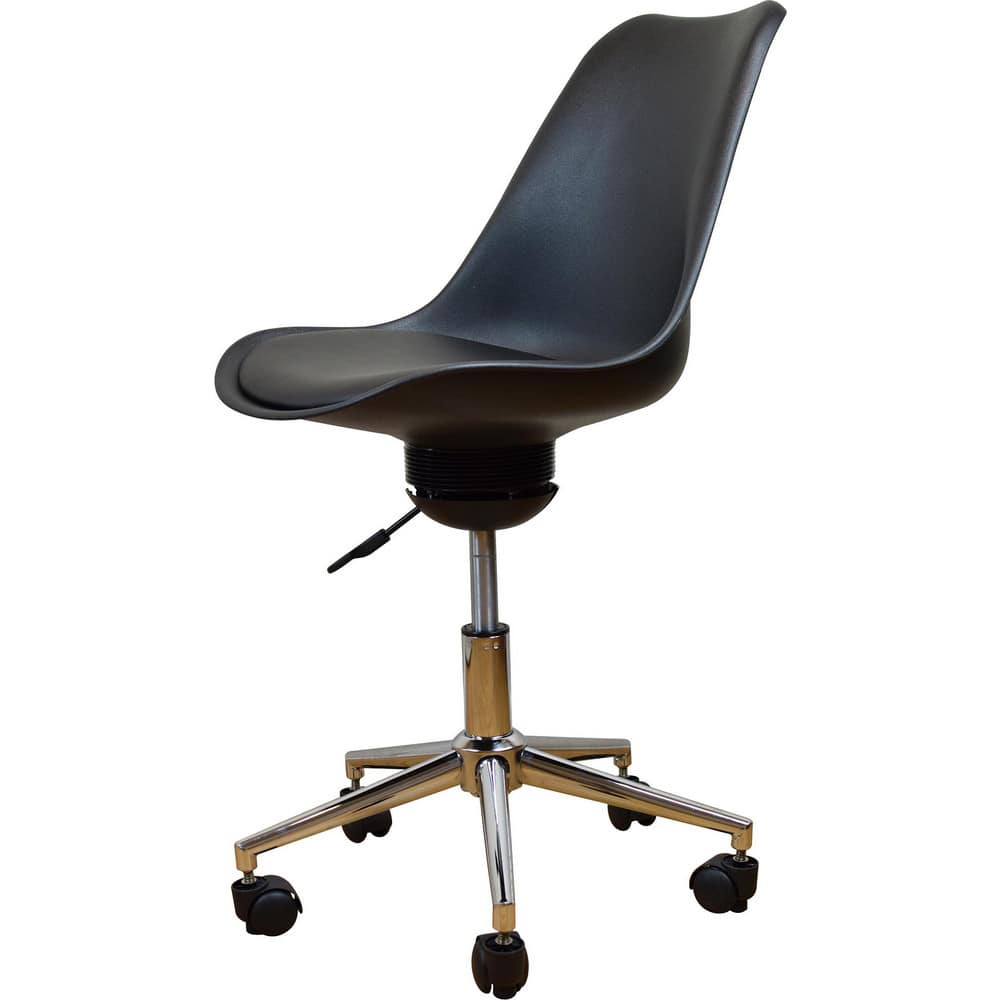 Swivel & Adjustable Office Chairs; Adjustable: Yes ; Swivel: Yes ; Color: Black ; Esd Safe: No ; Cleanroom Class Rating: No ; Ergonomic Design: Yes