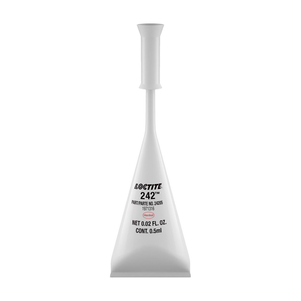 Loctite 242 Threadlocker 0.5 ml Tube - Blue, medium-strength threadlocker for large bolts | Part #230718