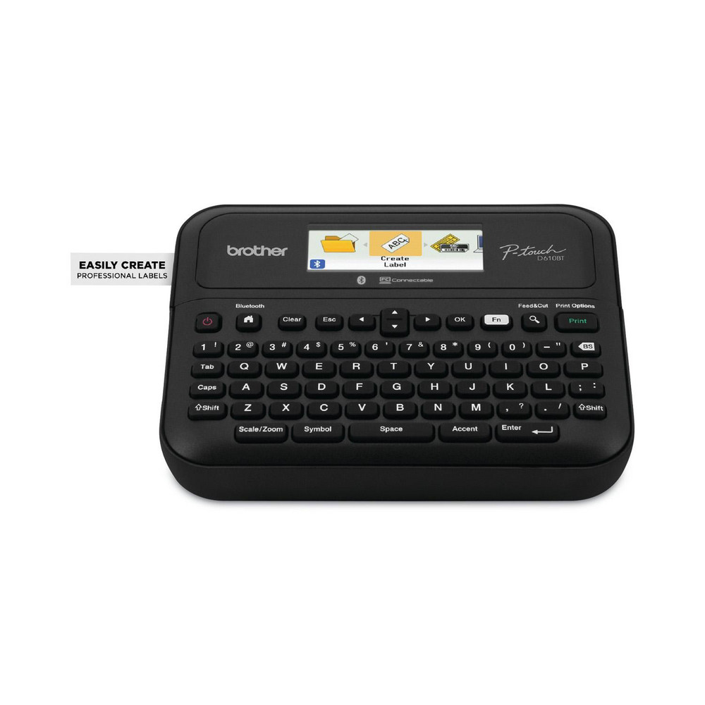 Brother - Electronic Label Makers: Type: PC-Connectable; Label Maker ...