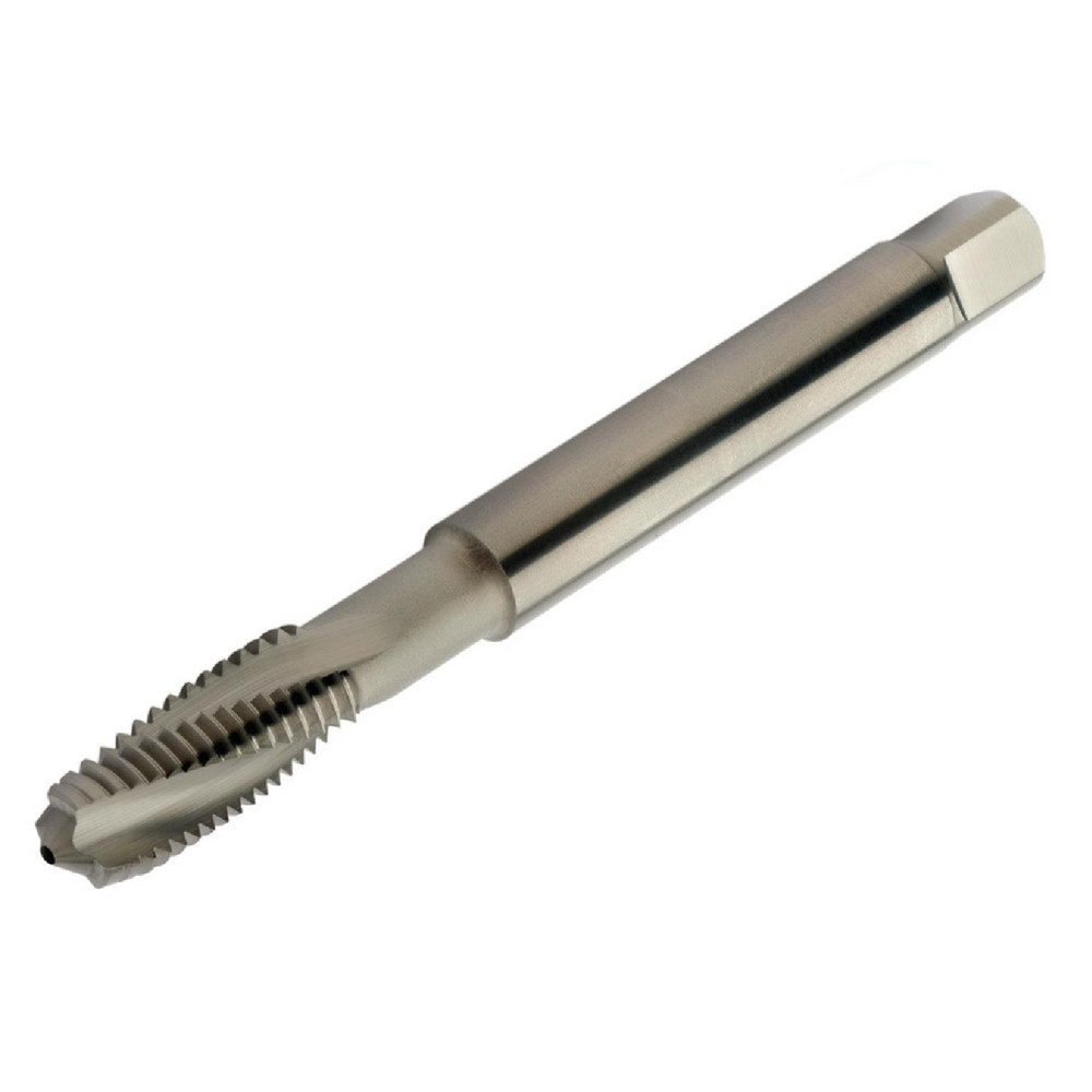 Sandvik Coromant Spiral Flute Tap M5 M, 3 Flutes, SemiBottoming, 6H Class of Fit, Carbide