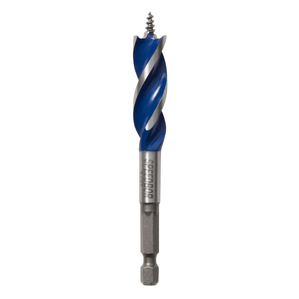 Irwin Auger & Utility Drill Bits: 0.5 in, 0.4370, 0.4370, Hex | 3-Pack | Part #1866033