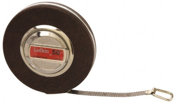 Lufkin C213CXN Tape Measure: 50 Long, 3/8" Width, White Blade 